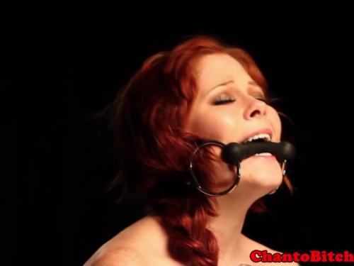Ginger bdsm lesbian tied sub up